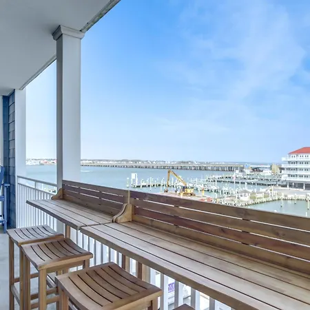 Ocean City Inlet Escape With Balcony And Bay Views!