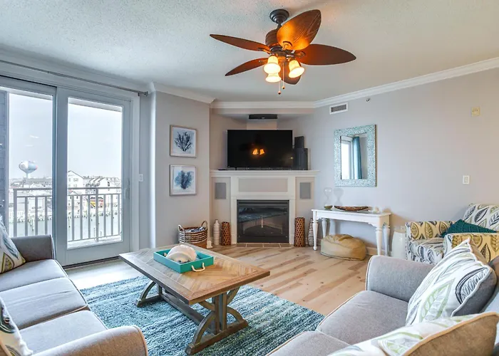 Steps To Bay! 4th-floor Ocean Inlet Escape