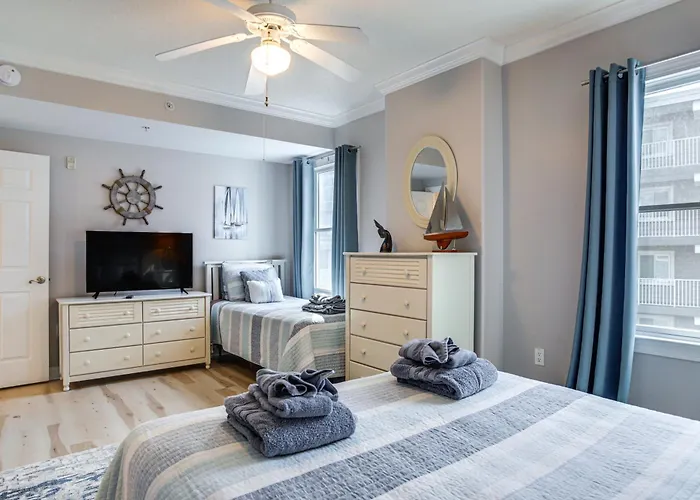 Steps To Bay! 4th-floor Ocean Inlet Escape * Ocean City