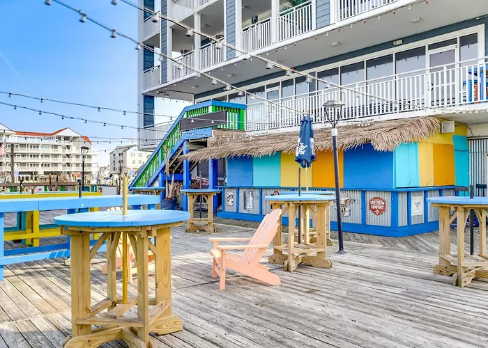Steps To Bay! 4th-floor Ocean Inlet Escape * Ocean City